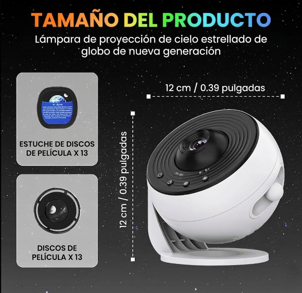 Galaxy Projector PRO: Tu Planetario HD en Casa