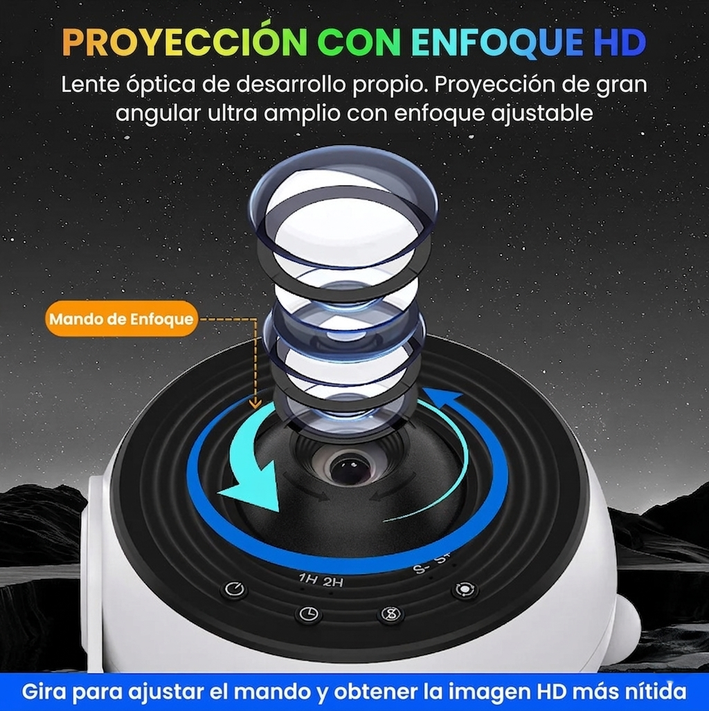 Galaxy Projector PRO: Tu Planetario HD en Casa
