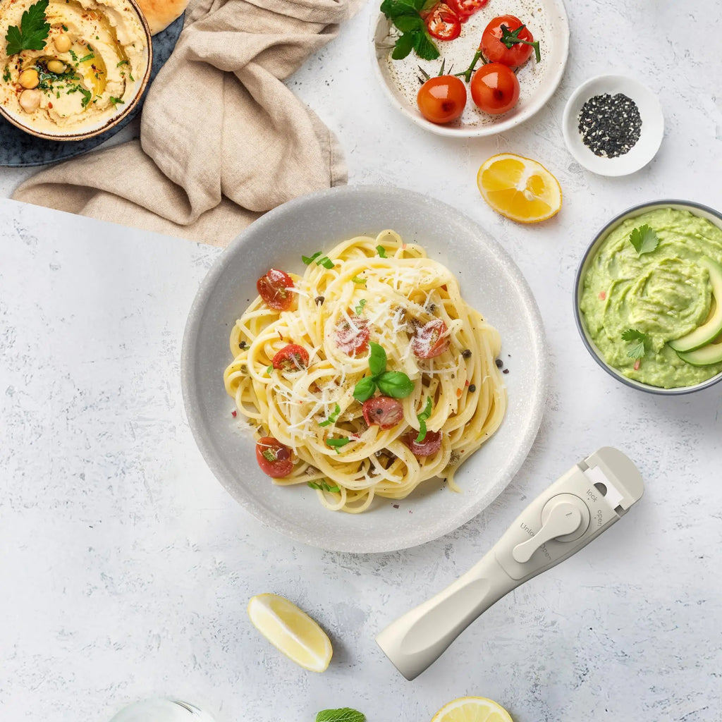 MasterSpace™ - Set de Cocina 8 Piezas con Mango Extraíble e Inteligente
