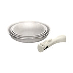 MasterSpace™ - Set de Cocina 8 Piezas con Mango Extraíble e Inteligente