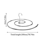 SpiralDry™ - Percha Giratoria para Sábanas y Edredones